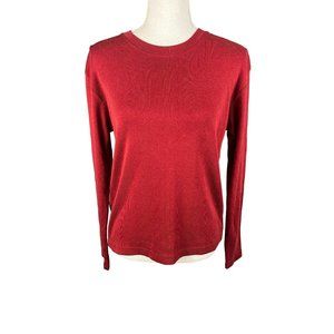 Vintage Stonebridge Long Sleeve Knit Blouse Size L